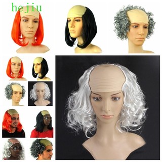 Hejiu Bộ Tóc Giả Xoăn Mềm Mại Hóa Trang halloween