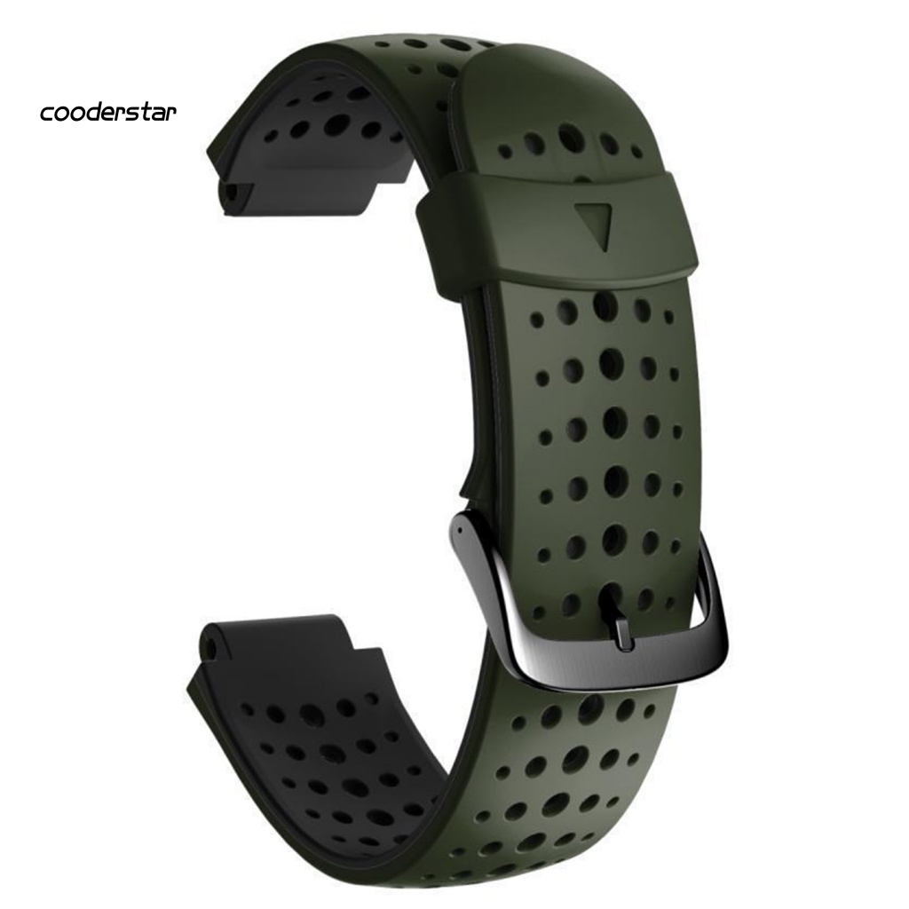 Dây Đeo Silicon Hai Màu Cho Đồng Hồ Thông Minh garmin forerunner 235 / 220 / 230 / 620 / 630 / 735