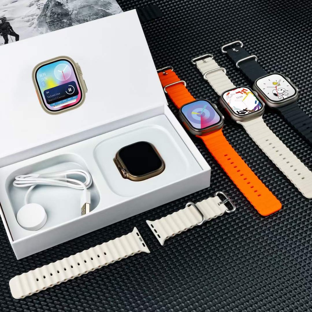 Đồng Hồ Thông Minh 2.04 inch h12 ultra se os10 h11 Nâng Cấp 8 nfc Kết Nối bluetooth Không Dây