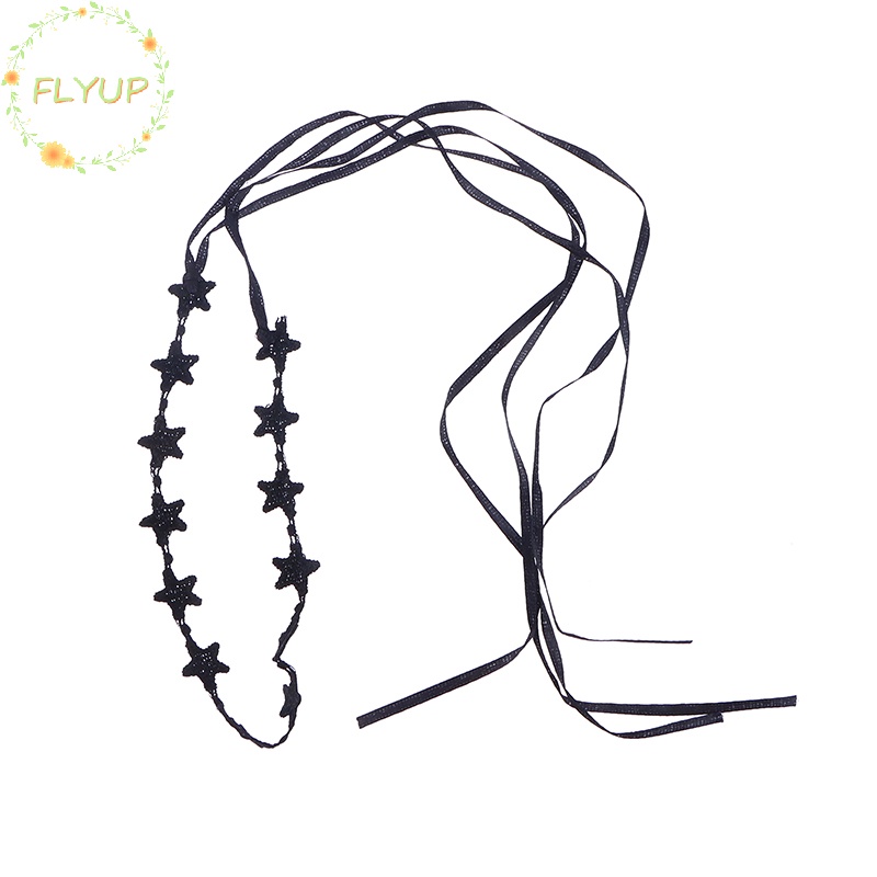 Flyup Vòng Cổ choker Ren Màu Đen Hình Ngôi Sao Phong Cách gothic Thời Trang Cho Nữ vn