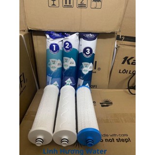 Bộ lọc nước thô 123 SMAX Pro V Karofi chính hãng, loại 2 gioăng lắp được cho hầu hết máy lọc nước RO