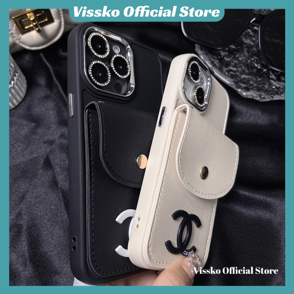 Ốp Điện Thoại Mềm Có Ngăn Đựng Thẻ Cho iphone 15 pro max 15 plus 14 pro max 13 12 pro max 11 pro xr xs max 7plus