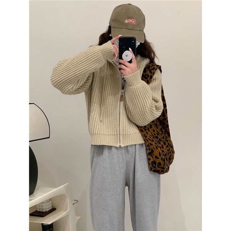 Áo Len áo khoác cardigan áo cardigan Thời trang hàn quốc