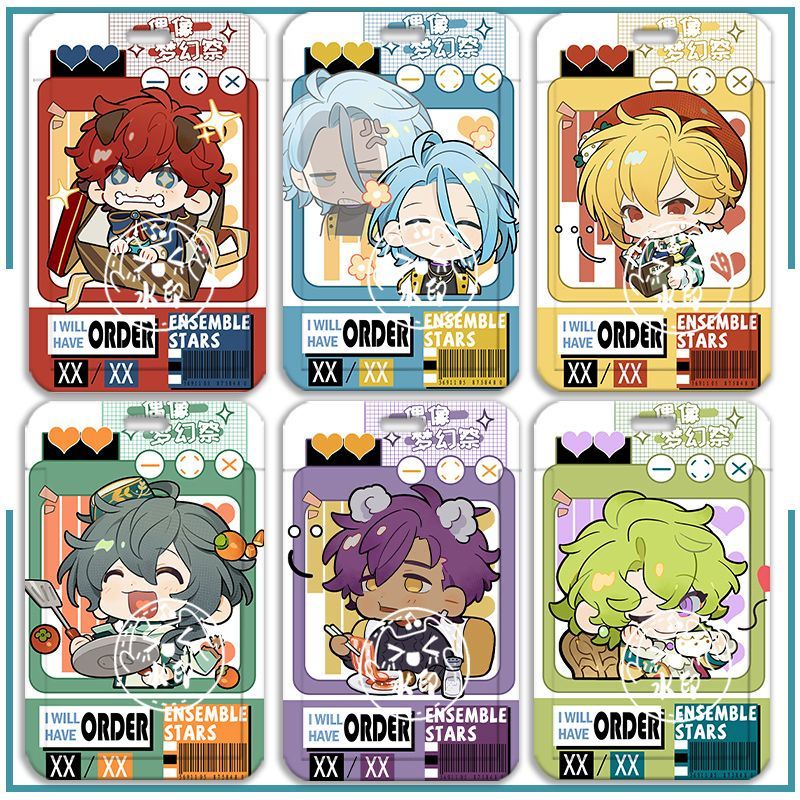 Ensemble Stars>Thẻ xe buýt/Thẻ sinh viên/Thẻ truy cập/Thẻ làm việc/Dây cổ/Thẻ ID