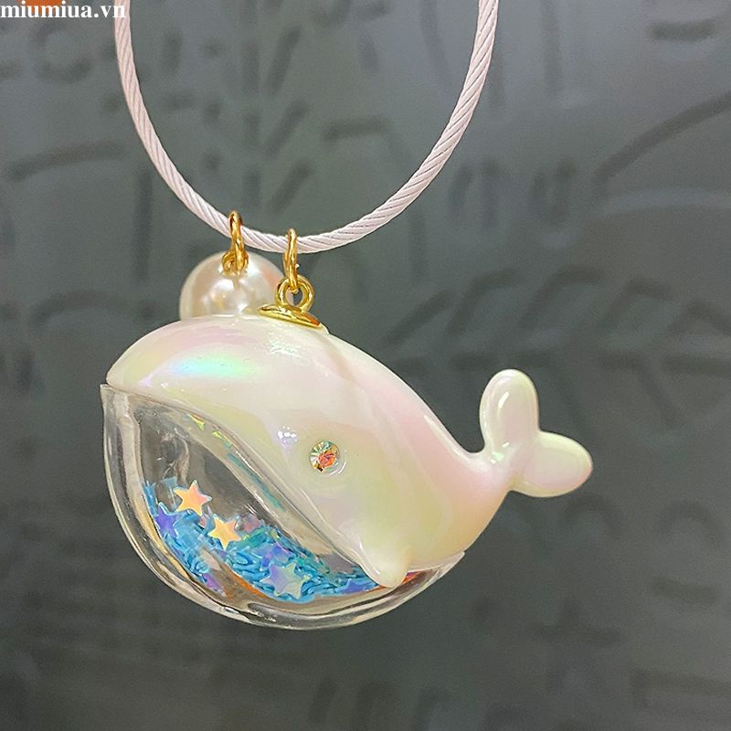 Miumiua🔮Móc Khóa Hình Cá Voi Dễ Thương