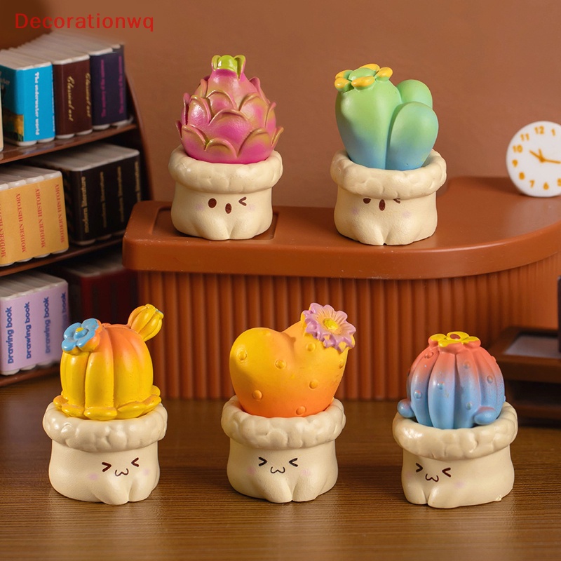 Mô Hình Cây Xương Rồng mini Trang Trí Tiểu Cảnh Mới