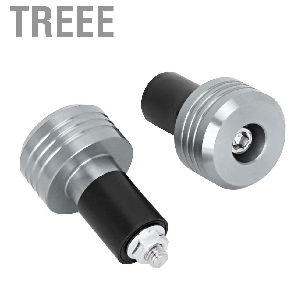 Treee Handle Grips  Motorcycle Handlebar Grip End Aluminum Plugs Moto Slider Accessories Bike Tape