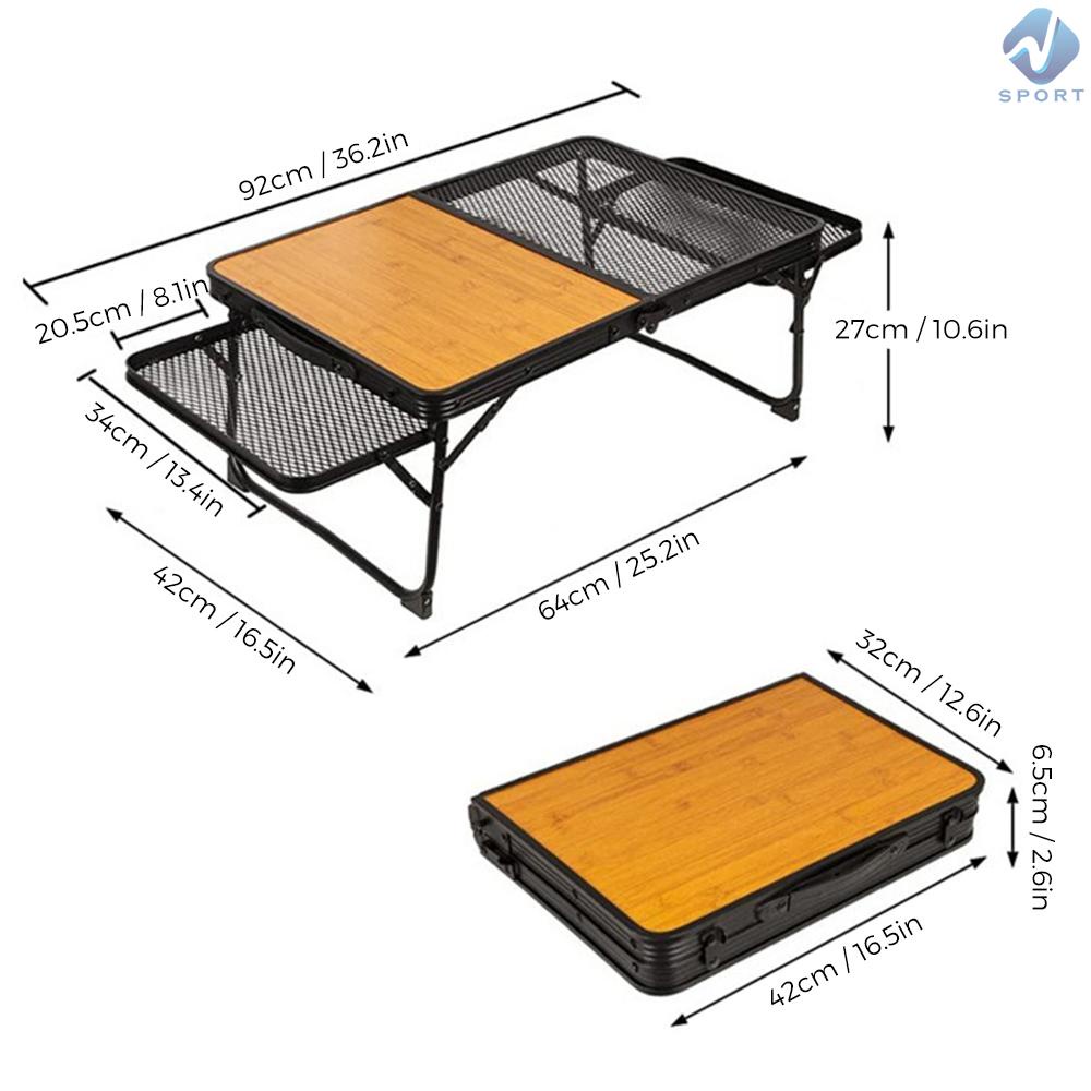 Lixada Bàn Xếp Cắm Trại / Dã Ngoại Tiện Lợi