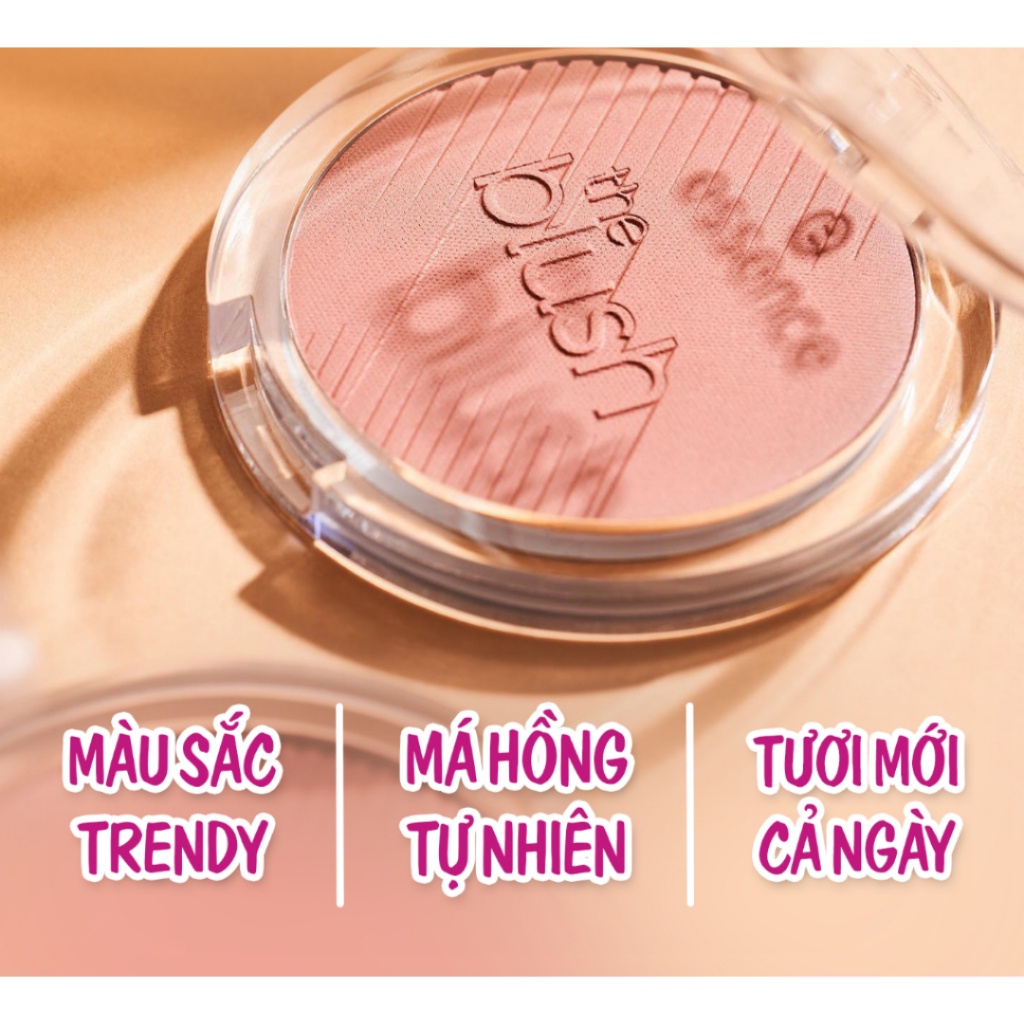 Phấn má hồng Essence The Blush hạt nhẹ mịn dễ bám lớp trang điểm tự nhiên 5g