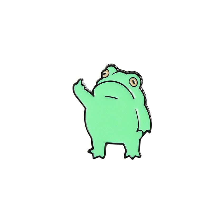 Dễ Thương Ghim Cài Áo Hình Chú Ếch Đáng Yêu