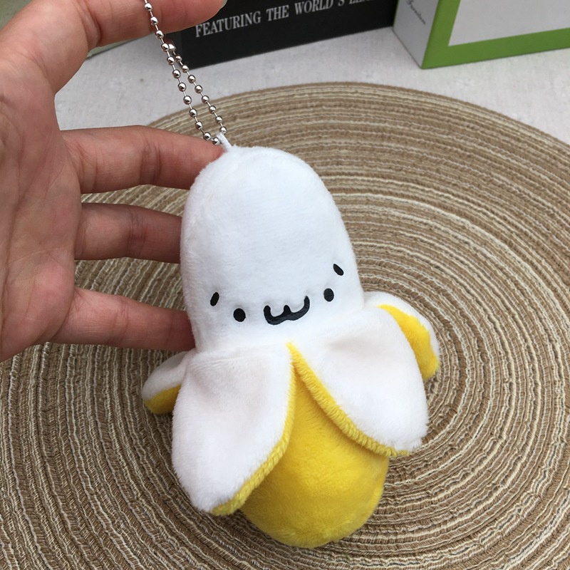 Móc Khóa Hình Búp Bê Nhồi Bông Sáng Tạo