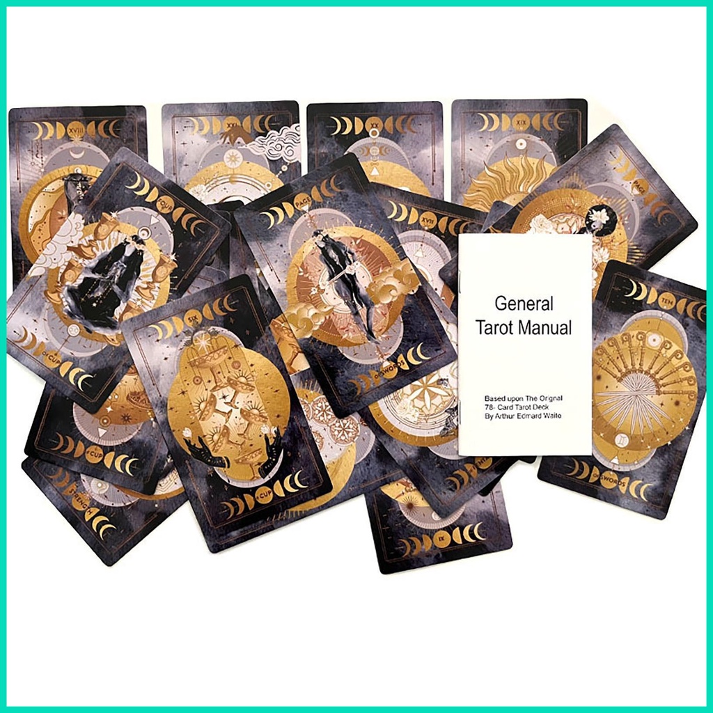 Bộ Thẻ Trò Chơi board game lucine tarot midnight oracle Cho Gia Đình Và Bạn Bè