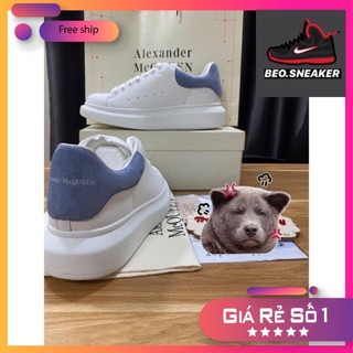 giày mc queen gót xanh 1:1 ( full box + freeship )