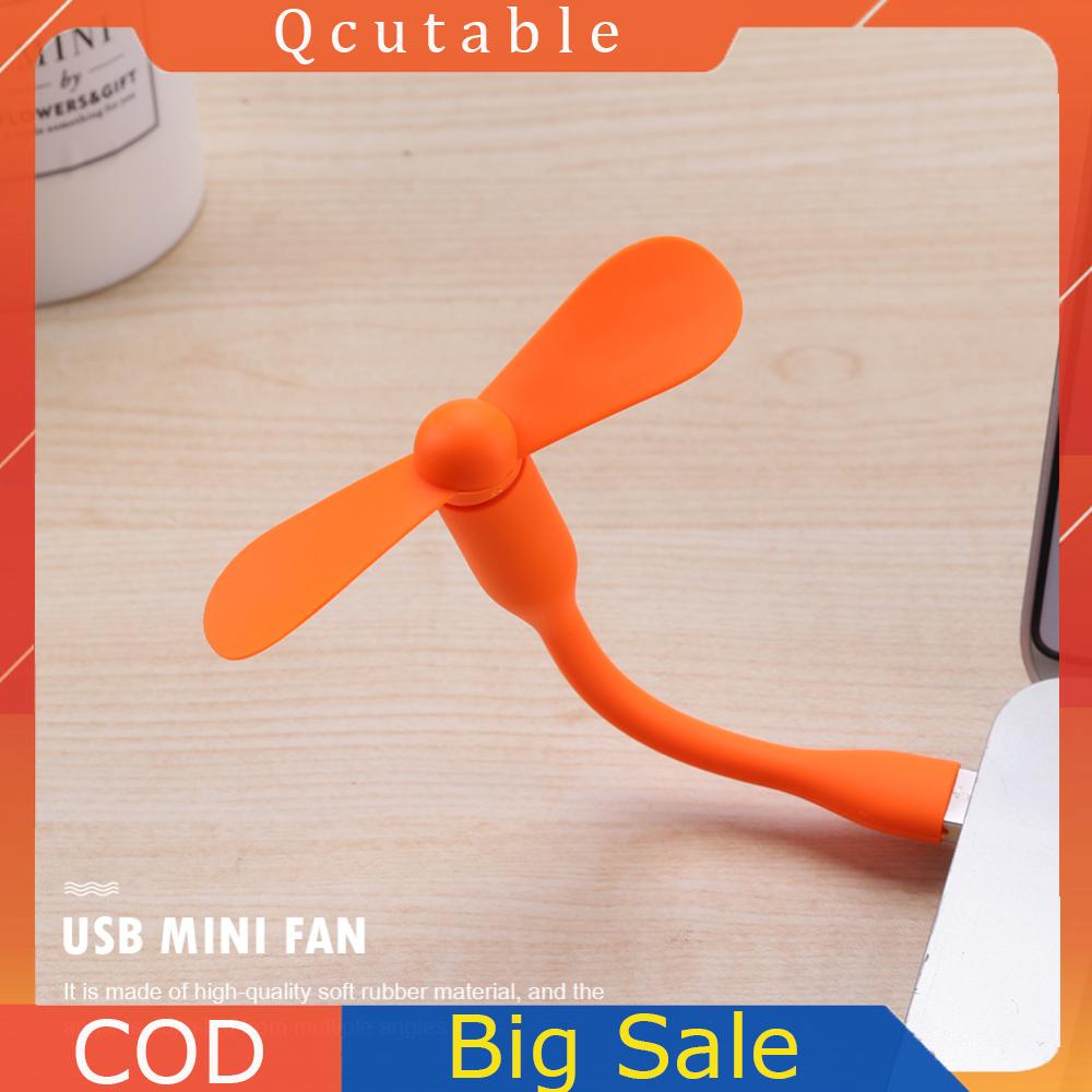 Quạt usb mini Linh Hoạt Di Động Cho Ngân Hàng / pc / notebook
