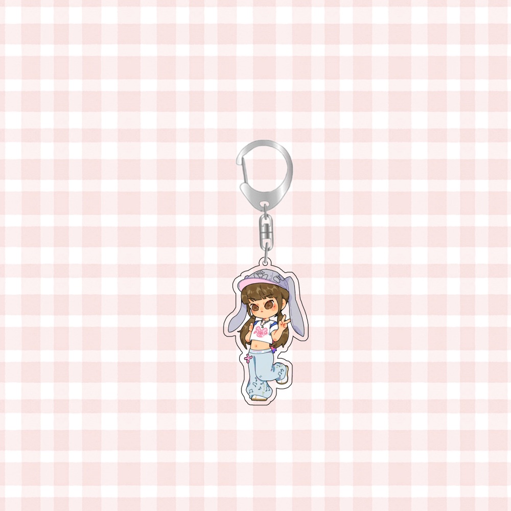 Móc Khóa Phong Cách kpop newjeans Pjs danielle haerin Đáng Yêu charms