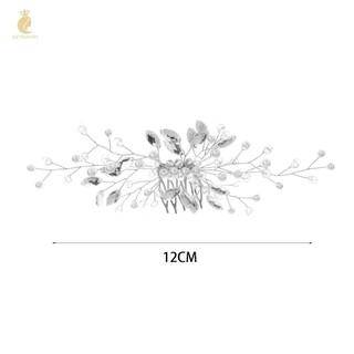 Lược Cài Tóc Cô Dâu Đính Đá Sang Trọng