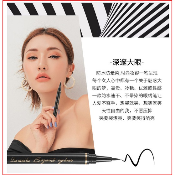 PVN60445 Bút Kẻ Mắt Lameila Chống Thấm Nước Lâu Trôi Trang Điểm Chuyên Nghiệp T2