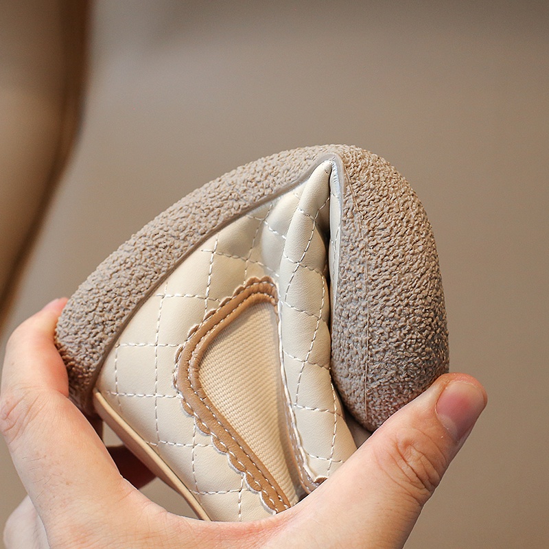 Giày Bốt martin Bằng Da Có Khóa Kéo Chống Mòn Thoải Mái Thời Trang Thu Đông Cho Bé Gái 2-6 Tuổi