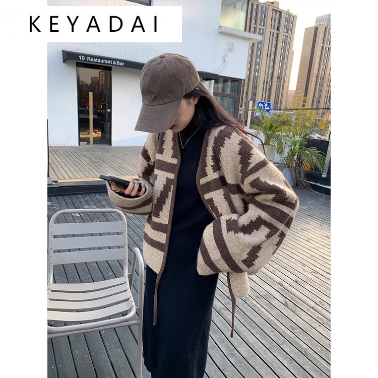 Adella Store Áo Len áo khoác cardigan áo cardigan Thời trang hàn quốc Thanh lịch Hàn Quốc ins Thời trang A91K5XT 36Z230909