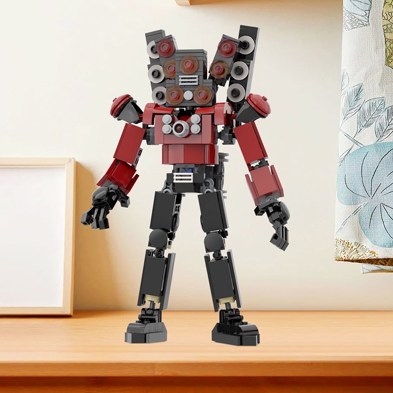 Bộ Đồ Chơi Lắp Ráp Mô Hình Toilet Skibidi VS Camerman Titan 27CM Hàng mới