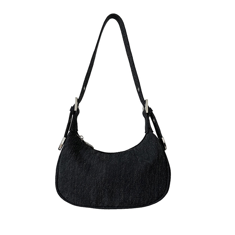 Túi Đeo ChéO denim HọA TiếT HoạT HìNh Dễ Thương Cho Nữ