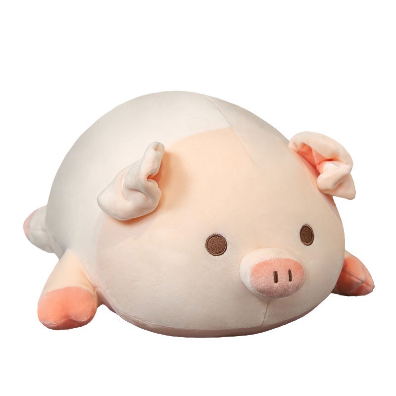 Dễ Thương Thú Nhồi Bông Hình Chú Heo Mắt Tròn Đáng Yêu