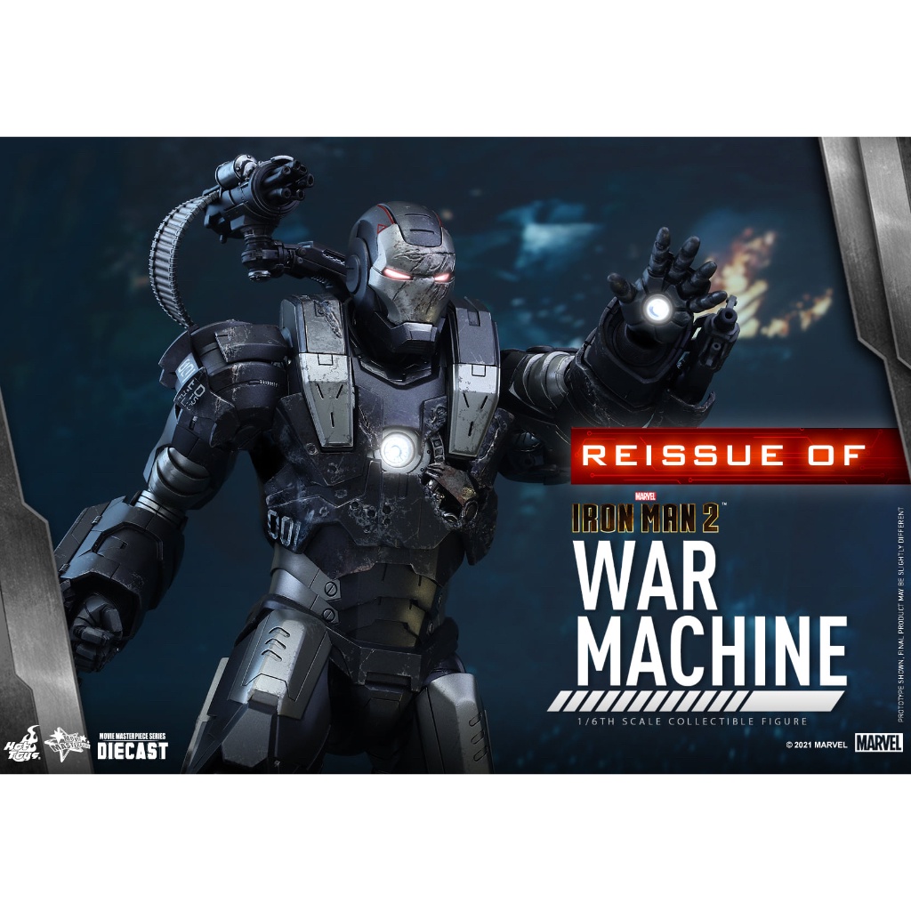 Hàng đẹp Mô hình Hottoys 1/6 MMS-331 D13: War Machine Mark 1 cực chất tặng xe