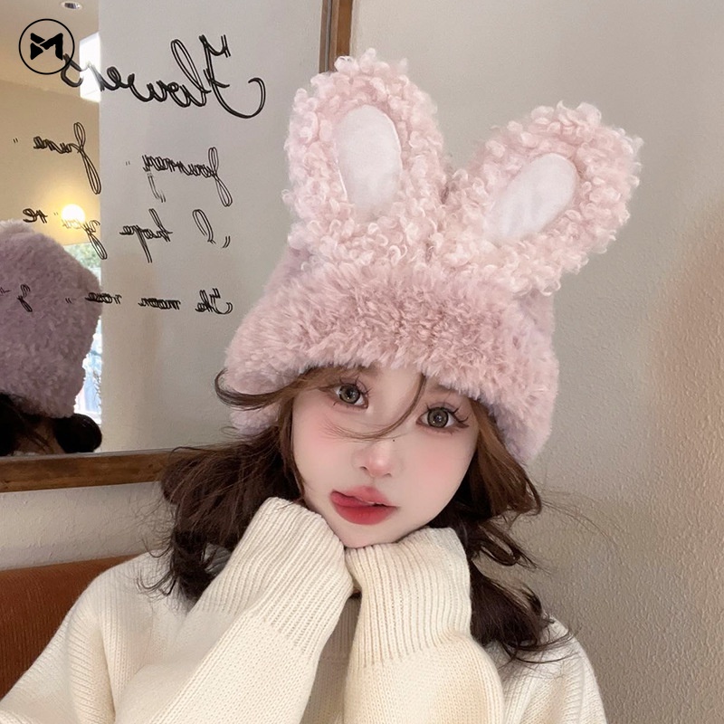 Nón Len Tai Thỏ Dễ Thương Thời Trang Mới Năm 2023 Cho Nữ