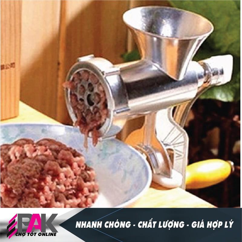 Máy Xay Thịt, Xay Cua Bằng Tay Đế Kẹp Bàn Inox, Dụng Cụ Xay Thịt Cầm Tay Đa Năng