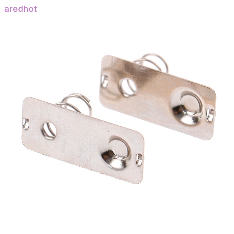 Bộ 10 Tấm Lót Lò Xo Bằng Kim Loại Màu Bạc 21 X 9Mm Mới