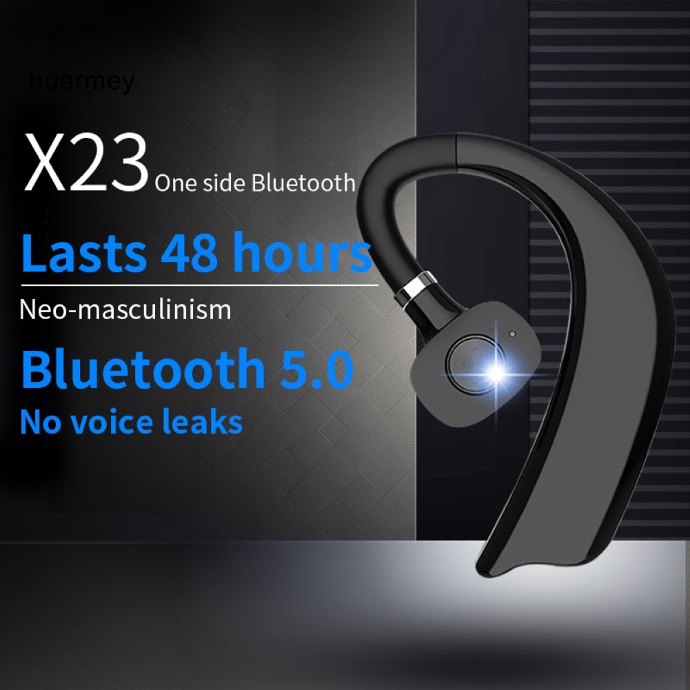 Tai Nghe huarmey 1pc bluetooth Không Dây 50 Móc Vành Tai Phong Cách Doanh Nhân