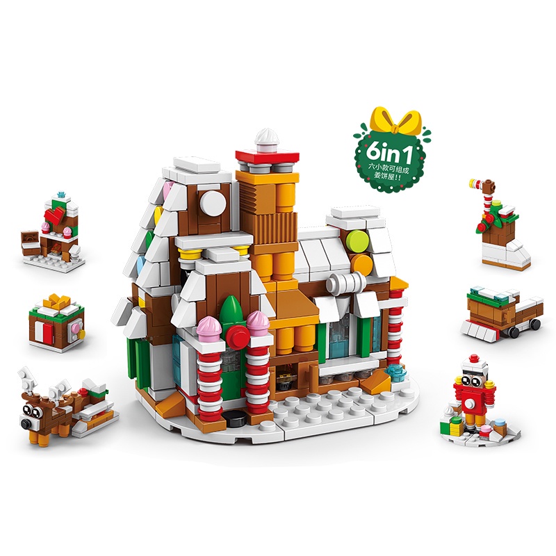 Bộ Đồ Chơi Lắp Ráp Cây Thông Giáng Sinh Cho Bé