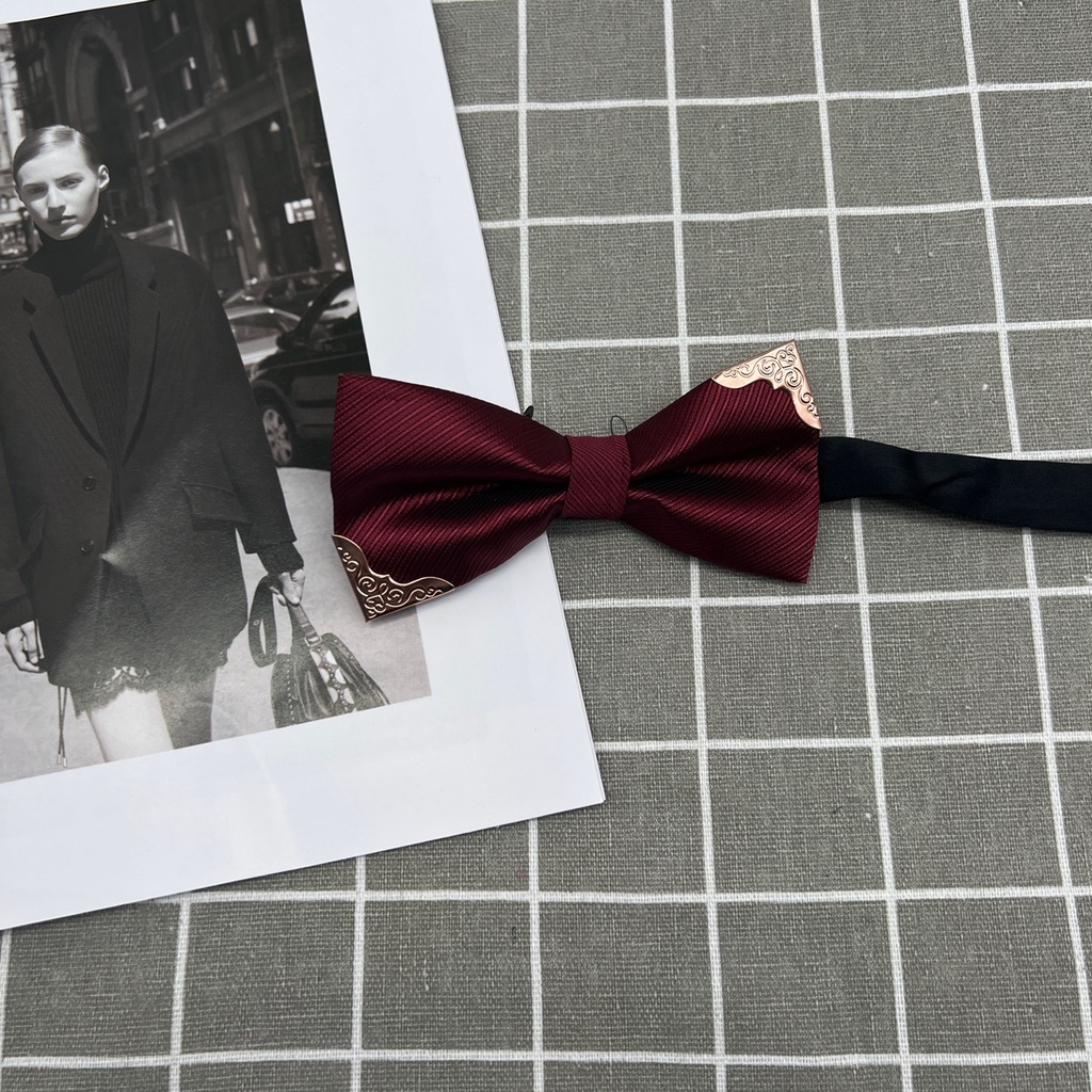 Cà Vạt Nơ Thời Trang Chú Rể