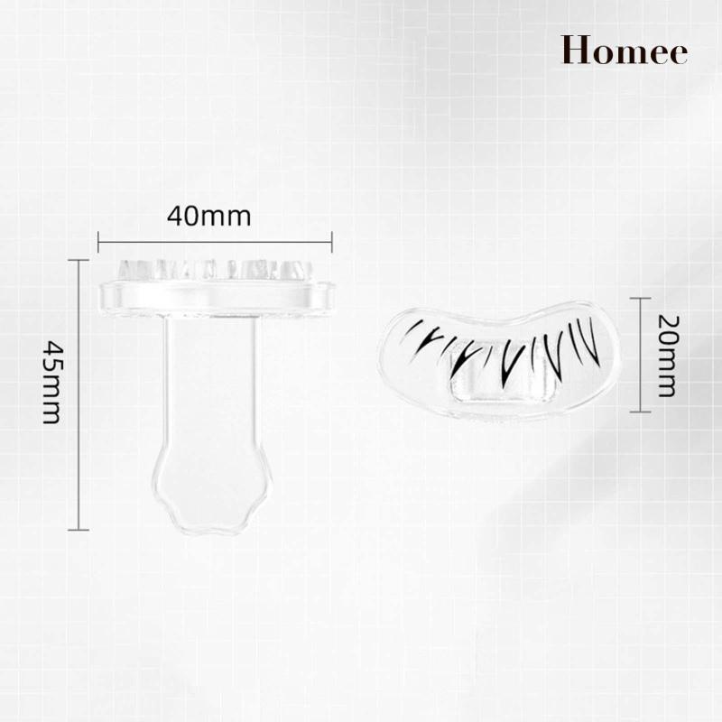 Set 2 Con Dấu In Lông Mi Dưới Dùng Trong Nhà Và Ngoài Trời