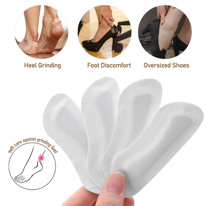 Miếng Da Dán Gót Chân Mềm Mại Bảo Vệ Giảm Đau Thoải Mái Dành Cho Nam Nữ