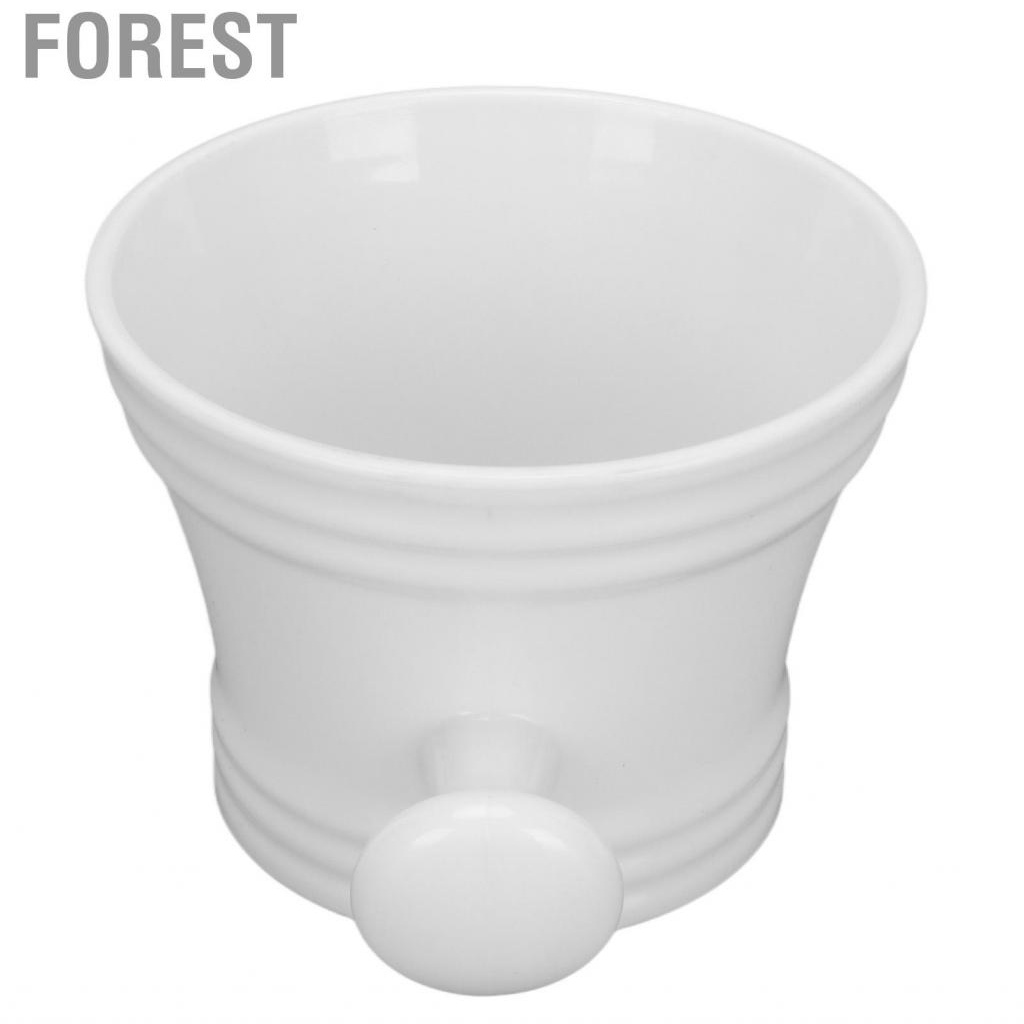 Forest Shaving Bowl Mug Luxurious Large  With Handle For Men
