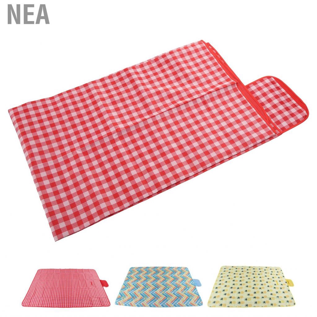 Nea Foldable Picnic  Cloth Extra Large Sand Mat For Beach Camping Hiking