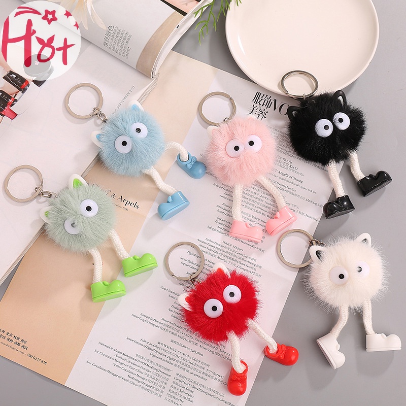 Jr 1 Móc Khóa Hình Búp Bê Nhồi Bông Đáng Yêu vn