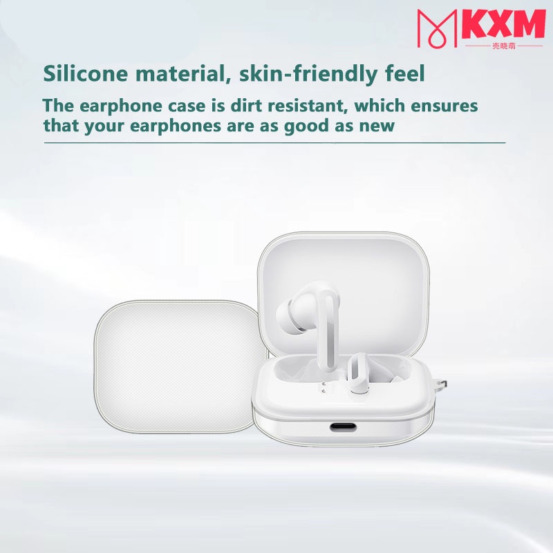 AG02 redmi buds 5 case / XIAOMI AIR3 SE tpu transparent Case  Dust-proof Protective Case for buds 5 / AIR3 SE