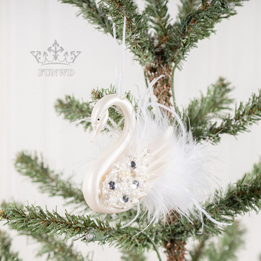 Christmas Decoration Christmas Tree Pendant Cm Exquisite Handmade Feathers