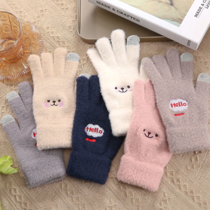 Đôi găng tay len chống nắng hay giữ ấm cho nữ