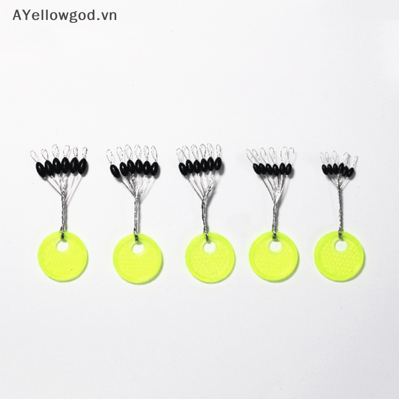 Bộ 120 / 20 Mồi Câu Cá Cao Su Màu Đen Hình oval vn