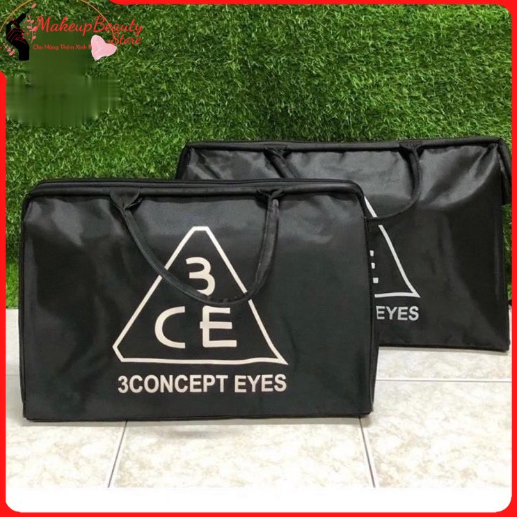 Túi xách đựng máy làm tóc đựng đồ makeup du lịch.Túi xách 3CE đựng đồ make up chuyên nghiệp MS 00021 [ TIME MAKE UP ]