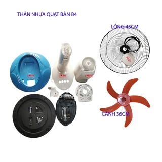 Bộ thân quạt bàn b4 full lồng & cánh