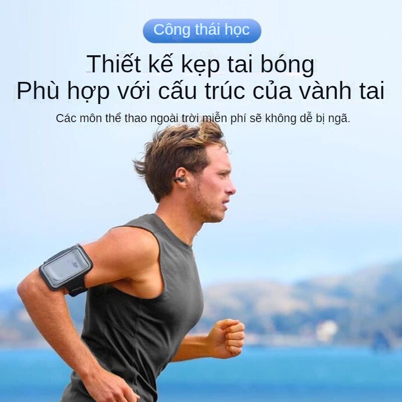 Tai nghe Bluetooth không dây Ambie Phong cách thể thao Dẫn truyền xương