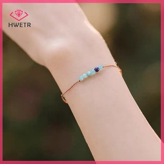 Vòng Tay Đá May Mắn Phong Cách retro Mới