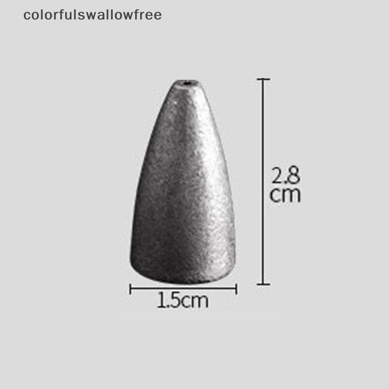 Phụ Kiện Chì Câu Cá Nhiều Màu Sắc Bằng Chì texas Nhóm Câu abc