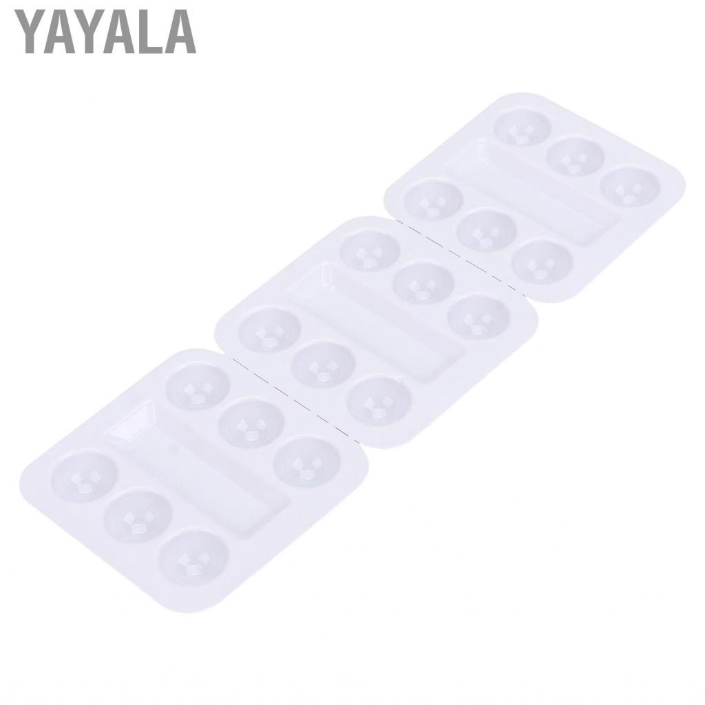 Yayala 30pcs Tattoo  Cup Tray Disposable Plastic Pigment Stand MNS