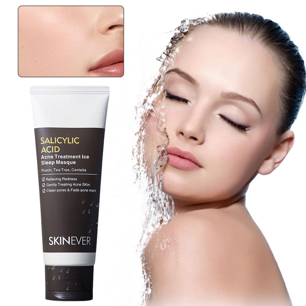 Salicylic Mặt Nạ Ngủ Dưỡng Ẩm Làm Sáng Da q6s0