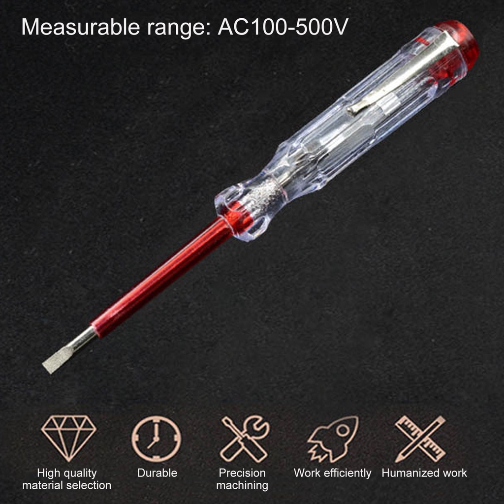 Bút Thử Điện 100v-500v 140mm Chuyên Dụng Cho Xe Hơi